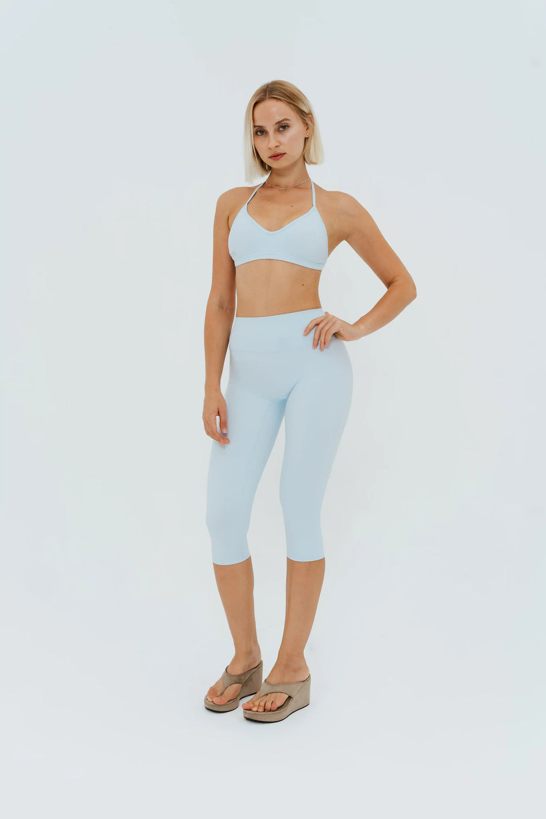 Sculpt Capri Flare Pants Kitty Activewear