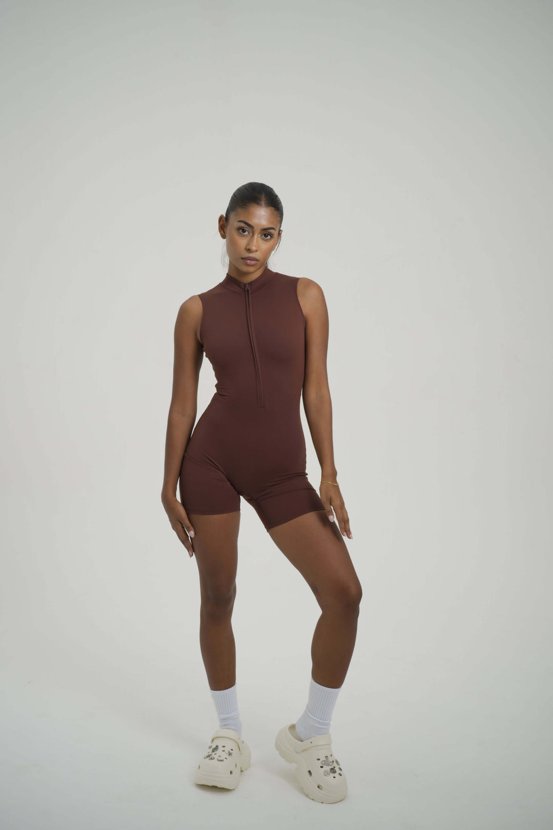 Sleeveless Sculpt One Piece - Kitty Activewear