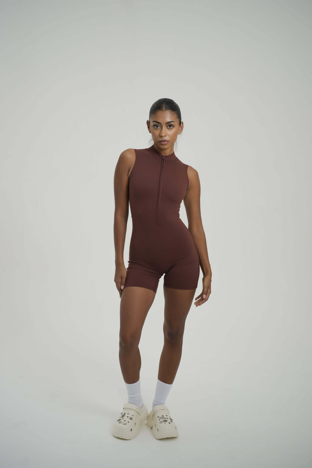 Sleeveless Sculpt One Piece - Kitty Activewear