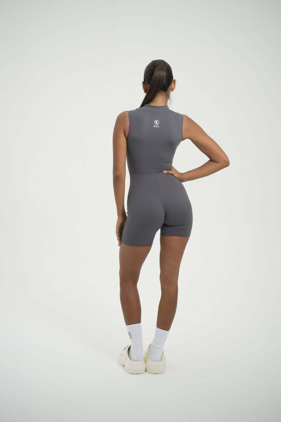 Sleeveless Sculpt One Piece - Kitty Activewear
