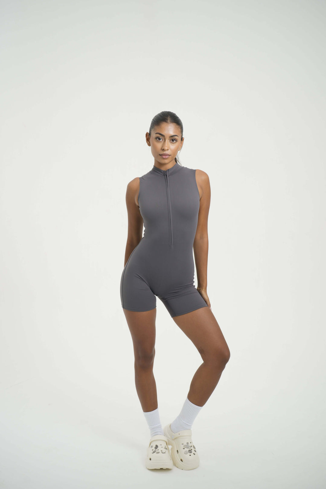 Sleeveless Sculpt One Piece - Kitty Activewear
