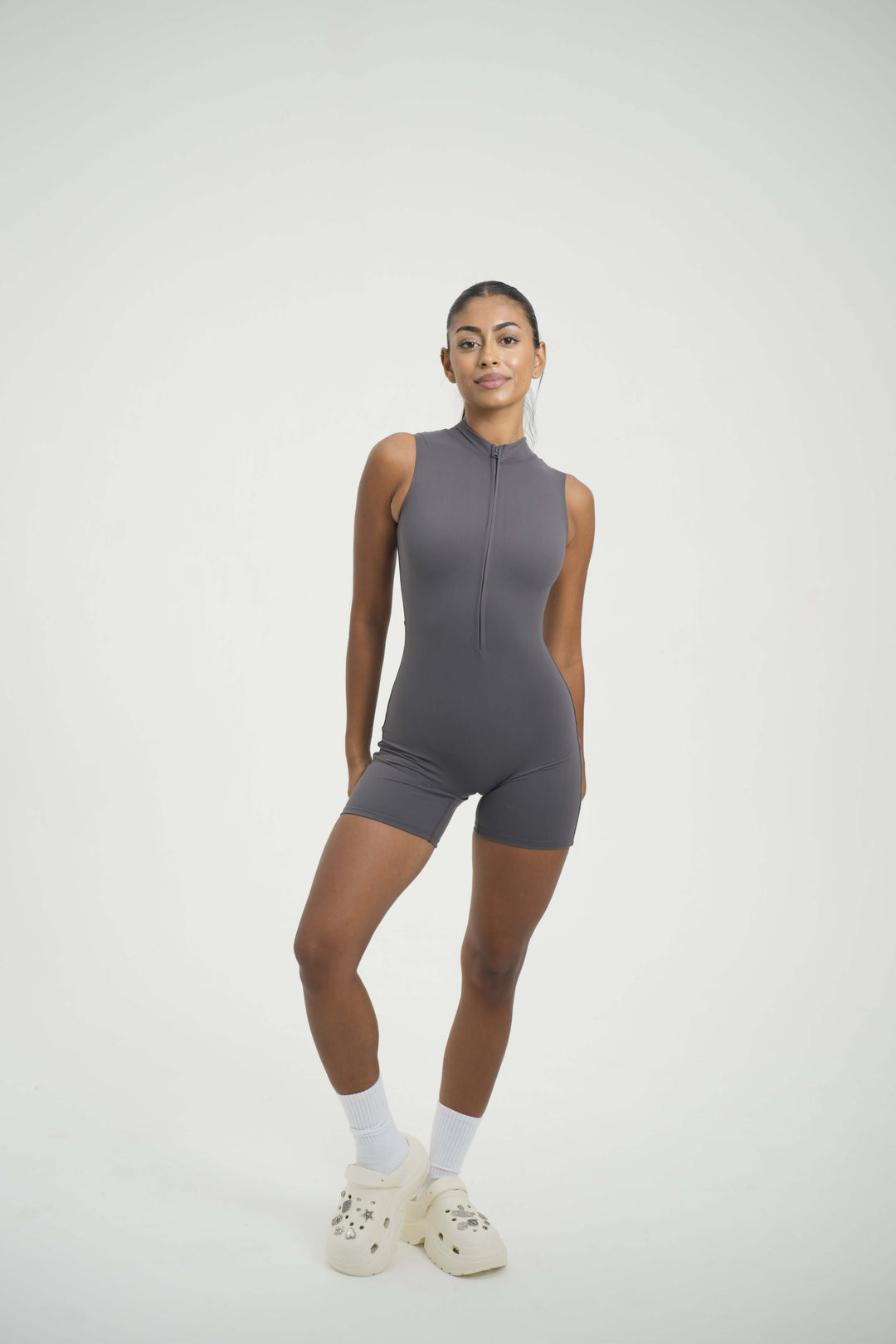 Sleeveless Sculpt One Piece - Kitty Activewear