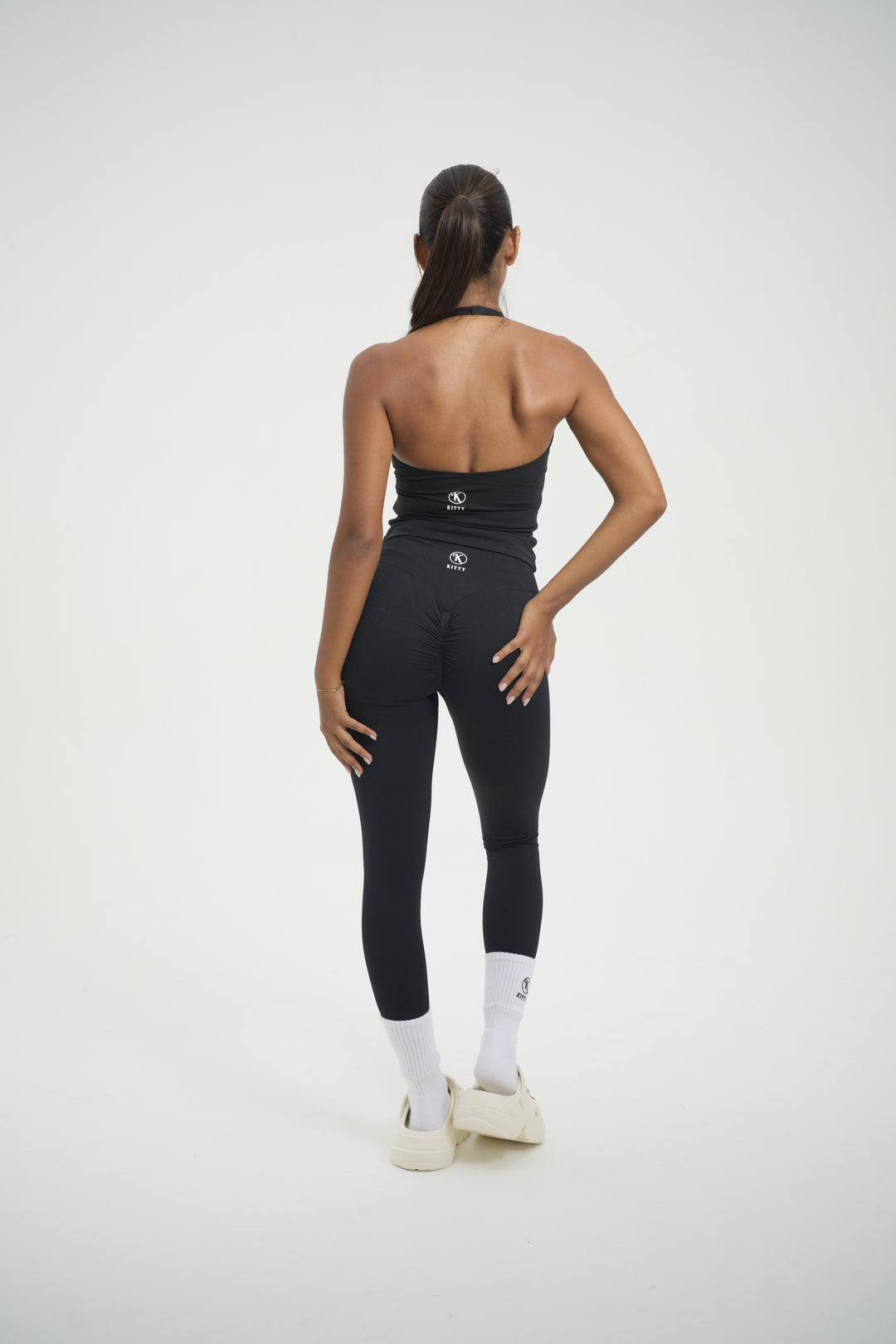 Cross Halter Tank - Kitty Activewear