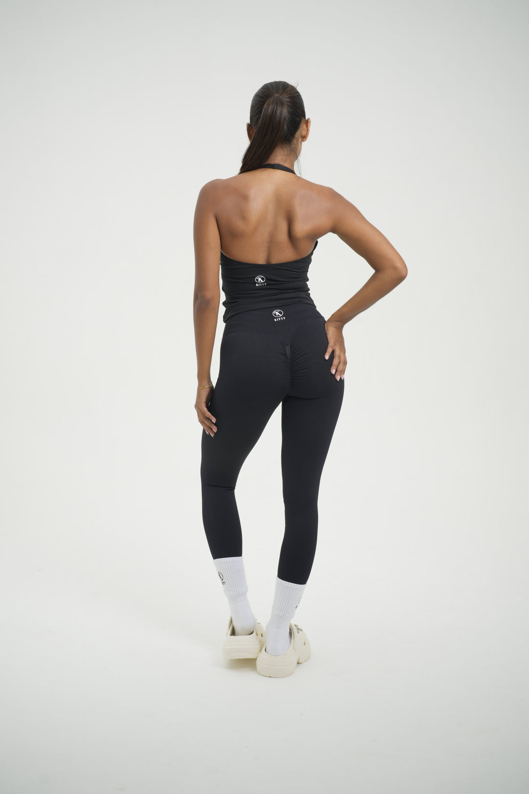 Cross Halter Tank - Kitty Activewear