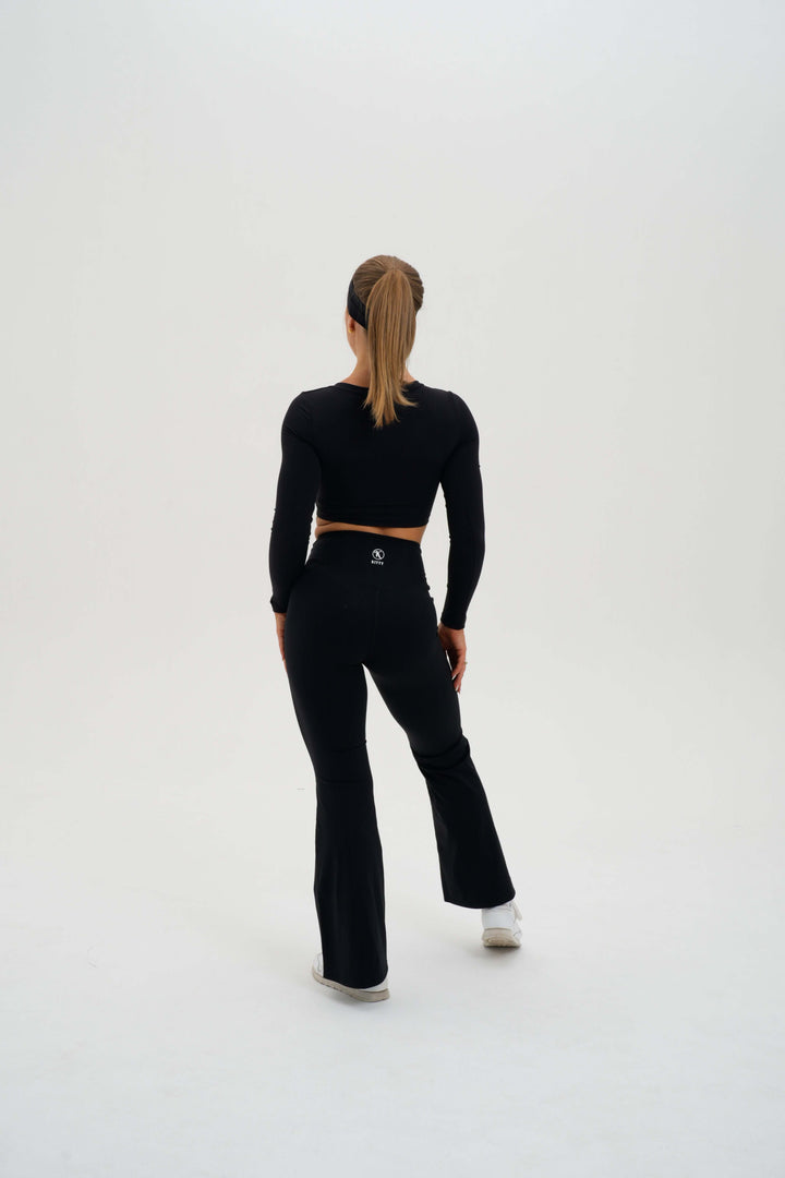 V Neck Long Sleeve - Kitty Activewear