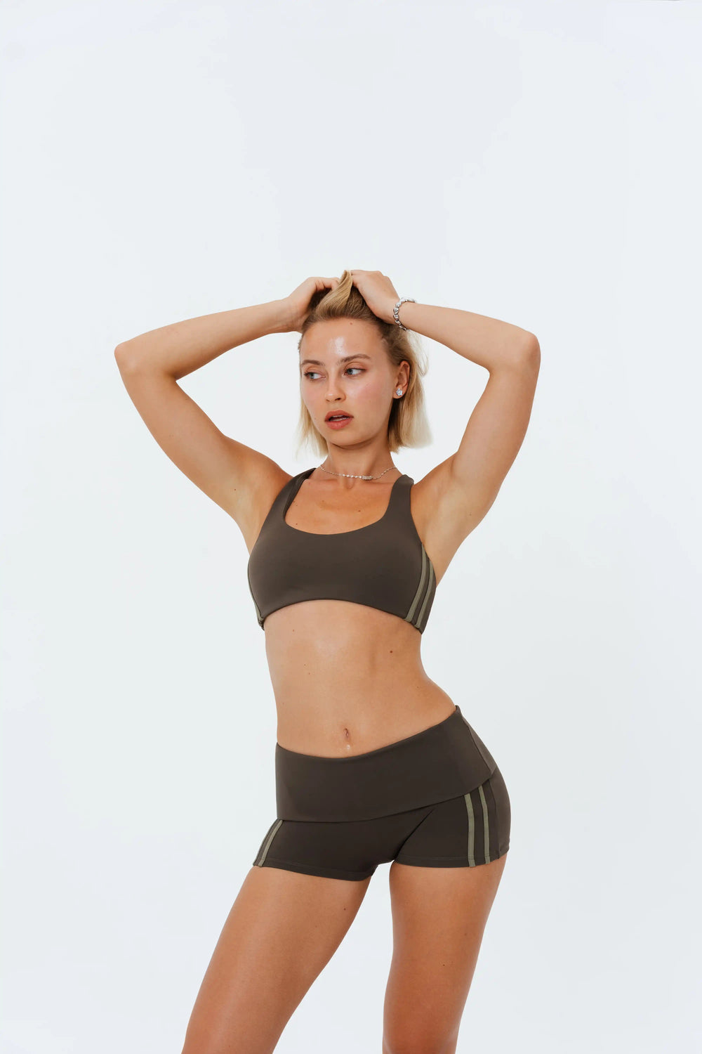 Contrast Racer Bra Kitty Activewear