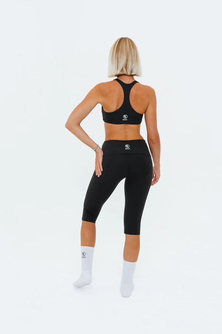 Contrast Foldover Short Kitty Activewear