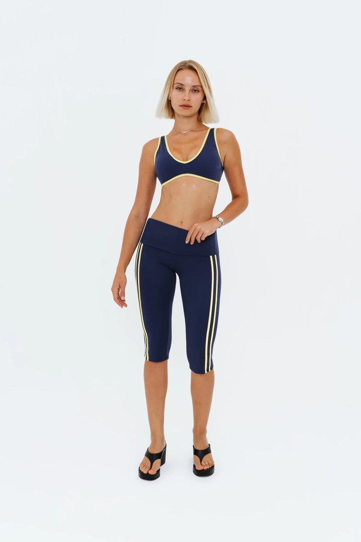 Contrast Racer Bra Kitty Activewear