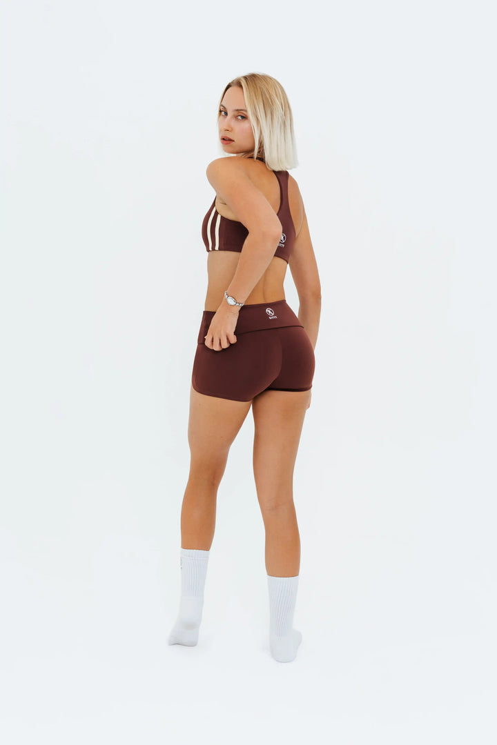 Contrast Foldover Short Kitty Activewear